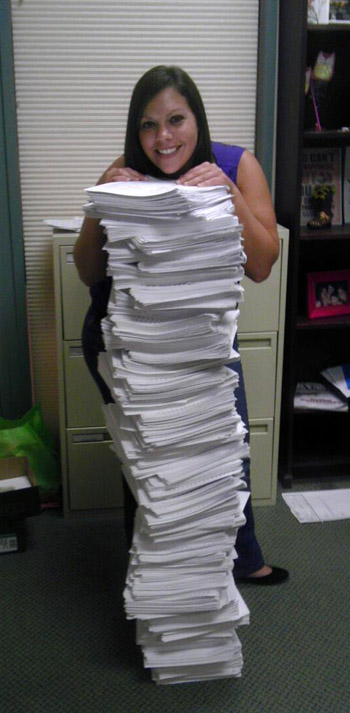 Large Stack of Scholarships