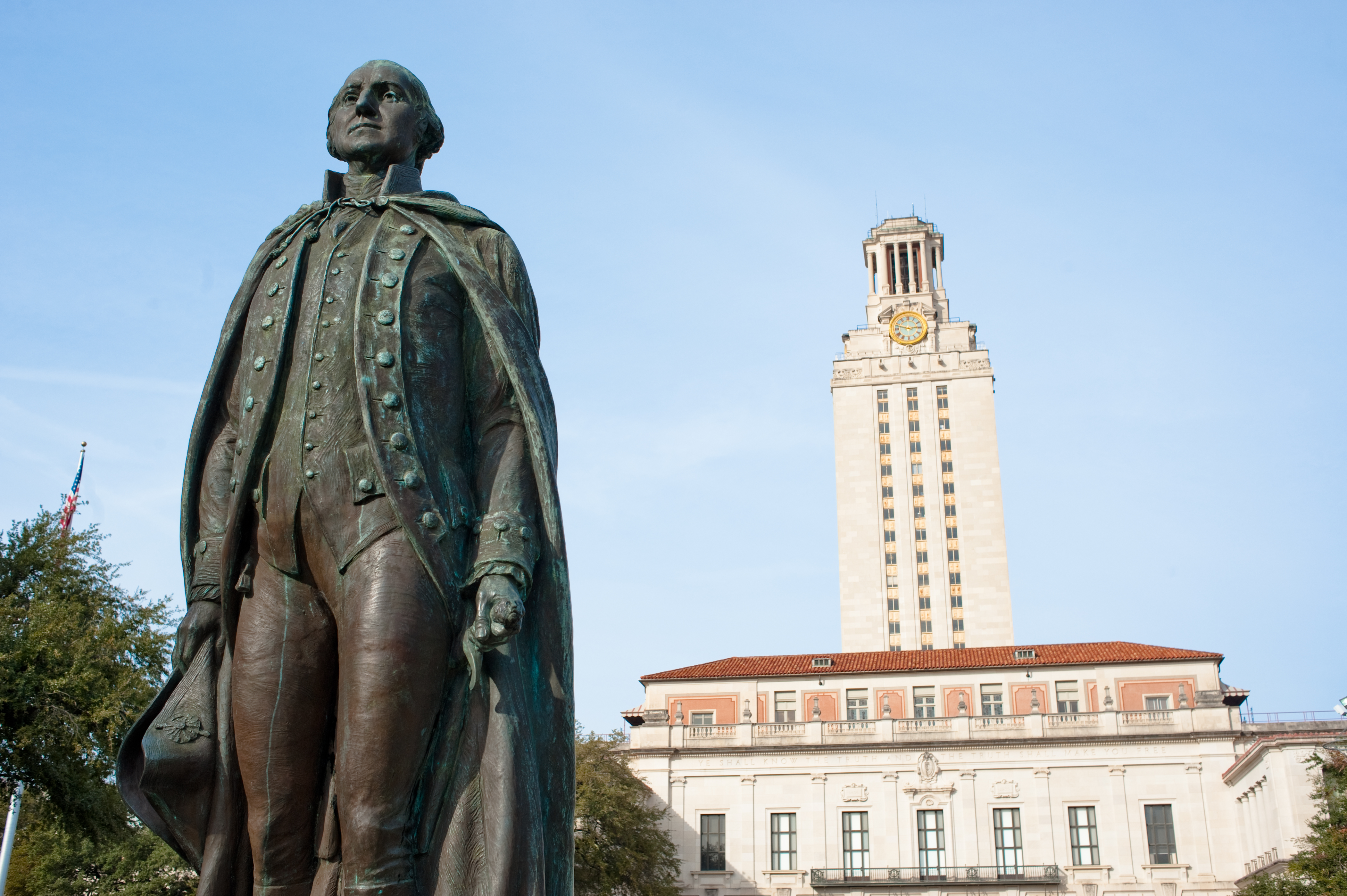 Tower with George Washington