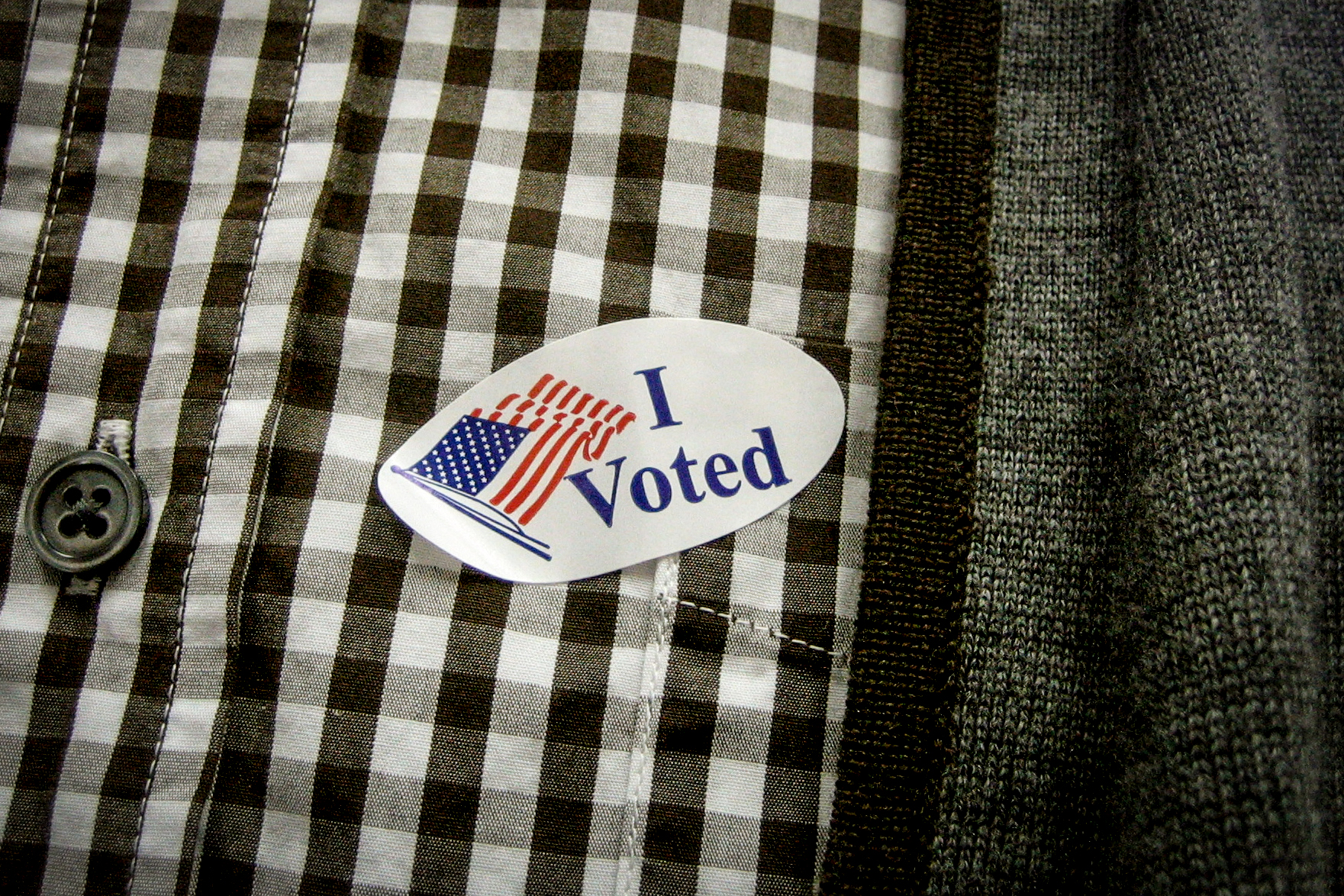 I Voted Sticker