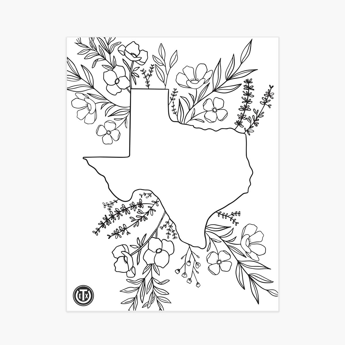 Coloring Pages - Floral