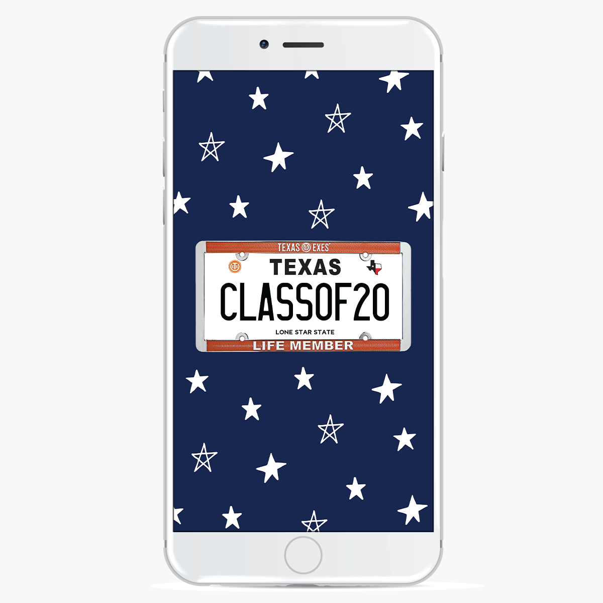 Class of 2020 License Plate