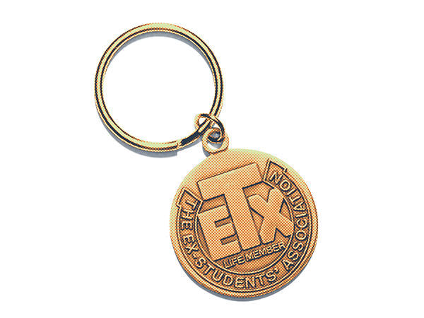 Texas Exes Keytag