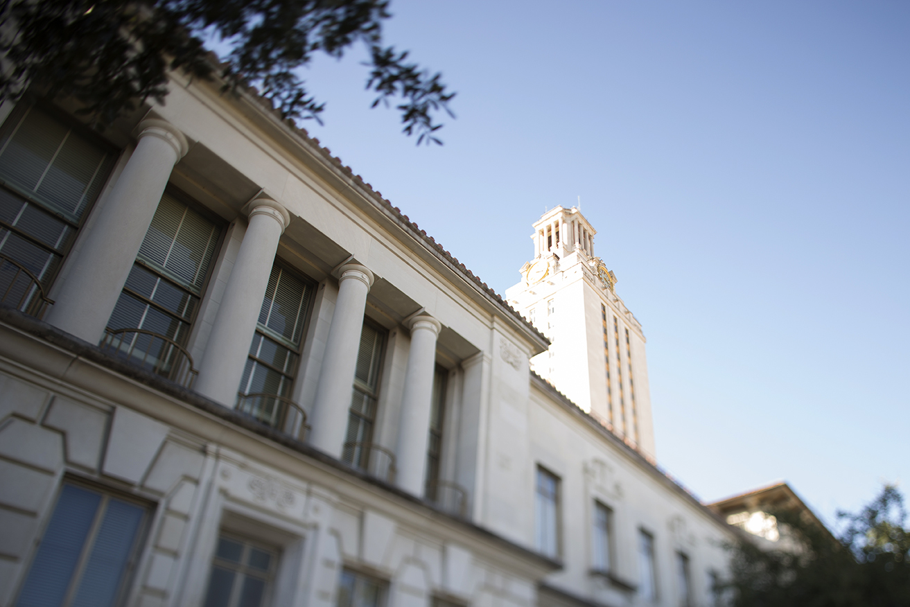UT Tower and Main Building from Front