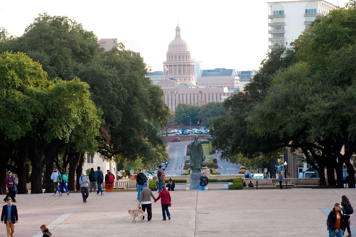 View from Six Pack to Capitol