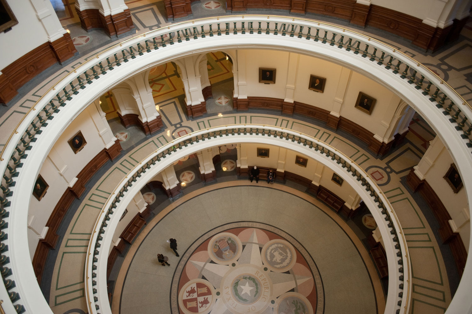 Capitol Rotunda from Above