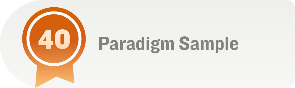 Paradigm Sample