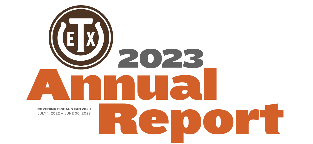 2023 Annual Report COVERING FISCAL YEAR 2023 JULY 1, 2022 - JUNE 30, 2023