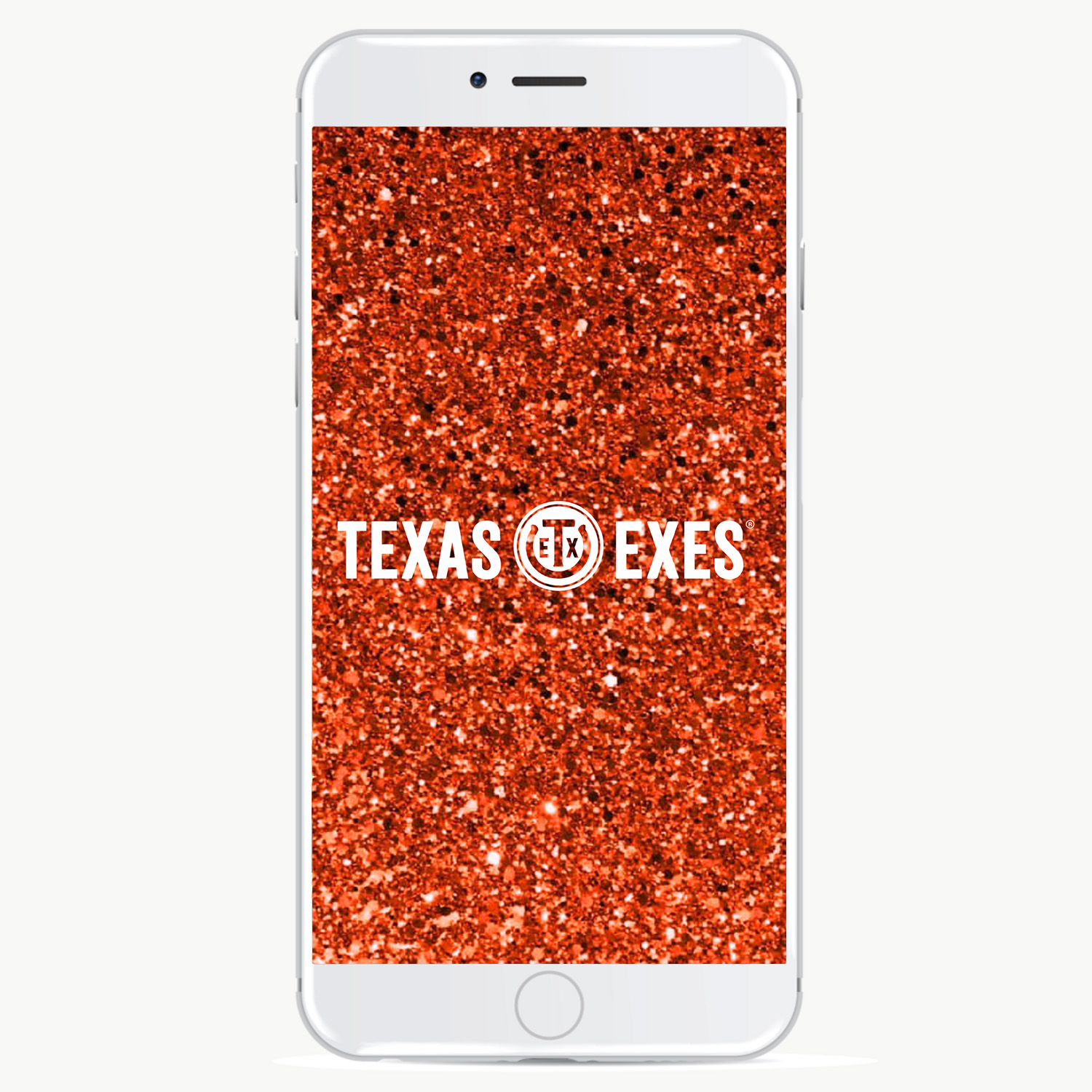 Texas Exes Sparkle Wallpaper Mockup