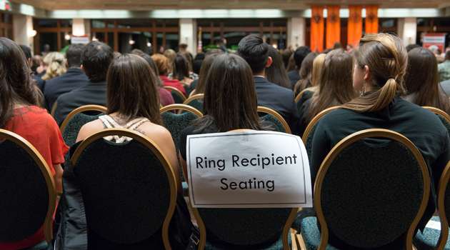 Ring Recipient seating