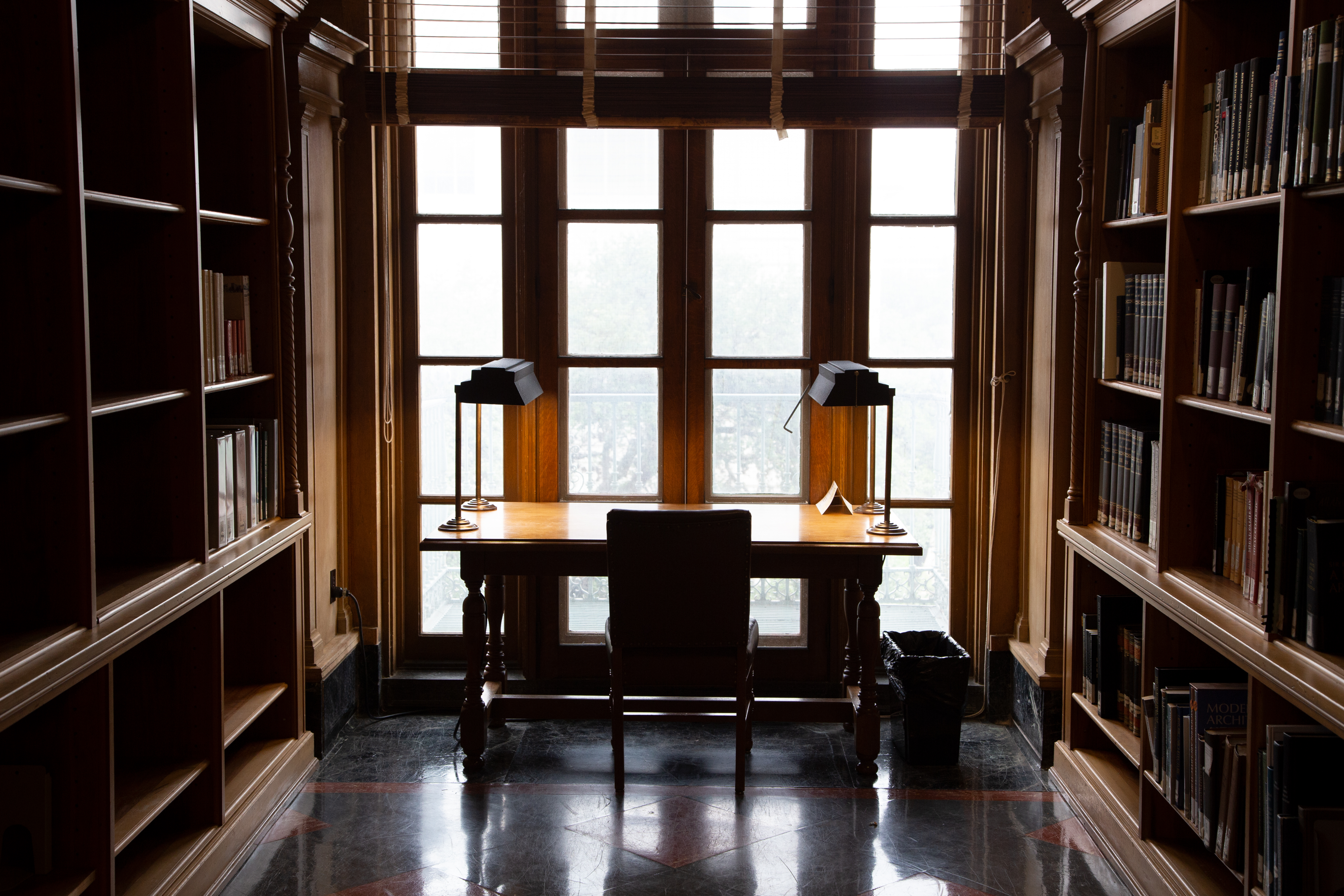 Library desk