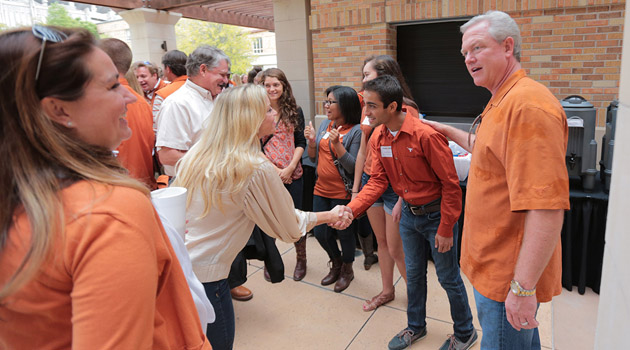 Forty Acres Scholars at Tailgate