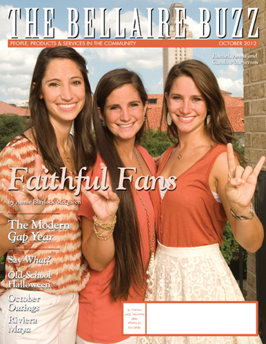 The Meyerson Sisters on The Bellaire Buzz Cover