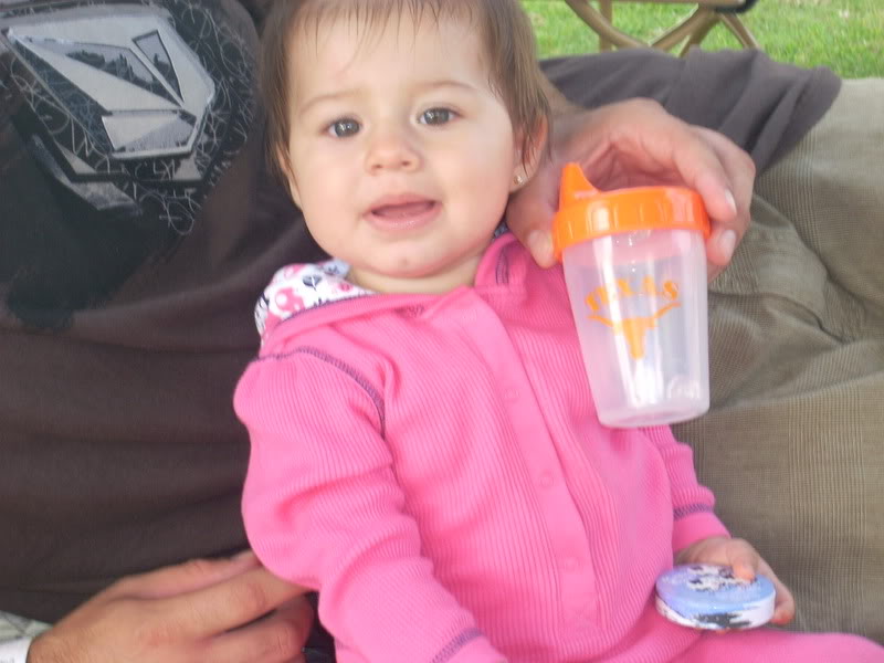 Girl at BBQ