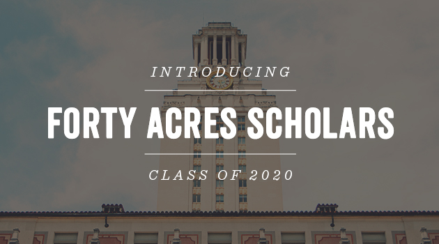 Forty Acres Scholars 2020