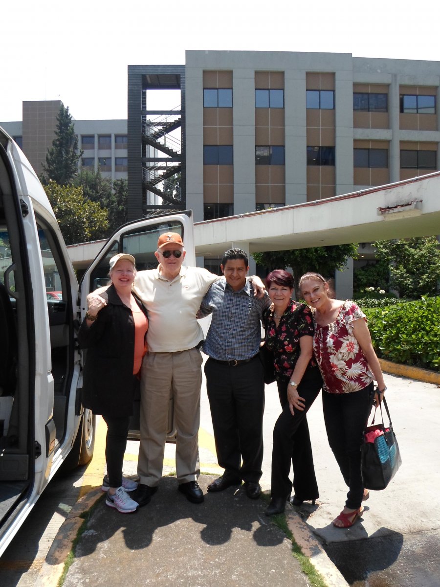 Gwen, Carlos, Claudio, and Sandra