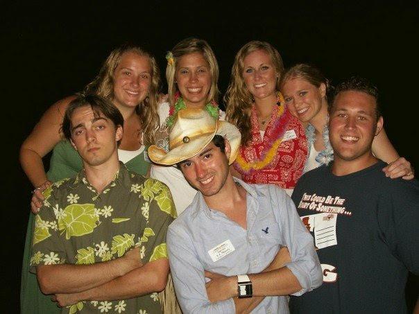Katie Stuchlik and her Camp Executive Board