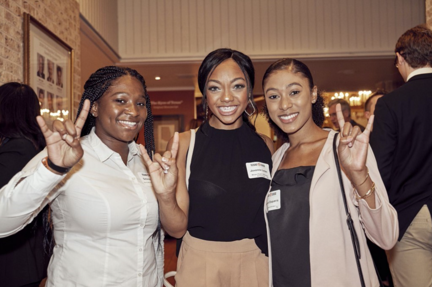 Left to right: Delaney Powell (Nancy Warren Frasher Scholarship), Jovonne Ledet (Morgan Peppers Memorial Scholarship), Kamari Esquerra (Betty Nguyen Scholarship) Left to right: Delaney Powell (Nancy Warren Frasher Scholarship), Jovonne Ledet (Morgan Peppers Memorial Scholarship), Kamari Esquerra (Betty Nguyen Scholarship)