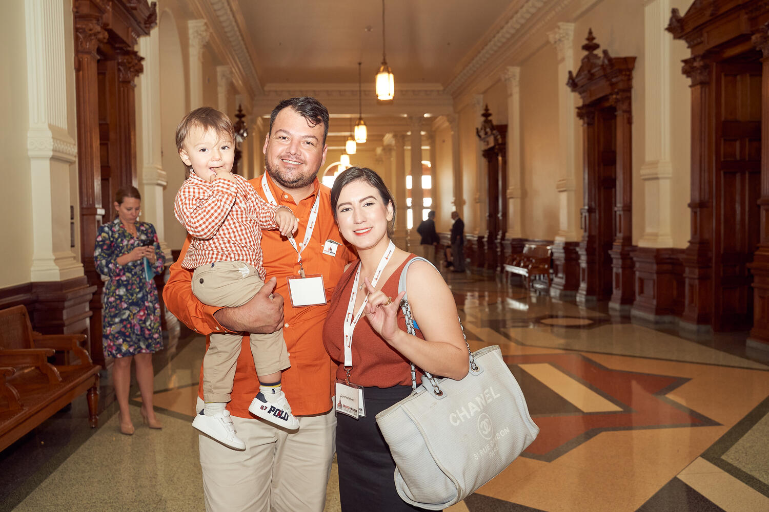 Never too young to advocate for the Horns.