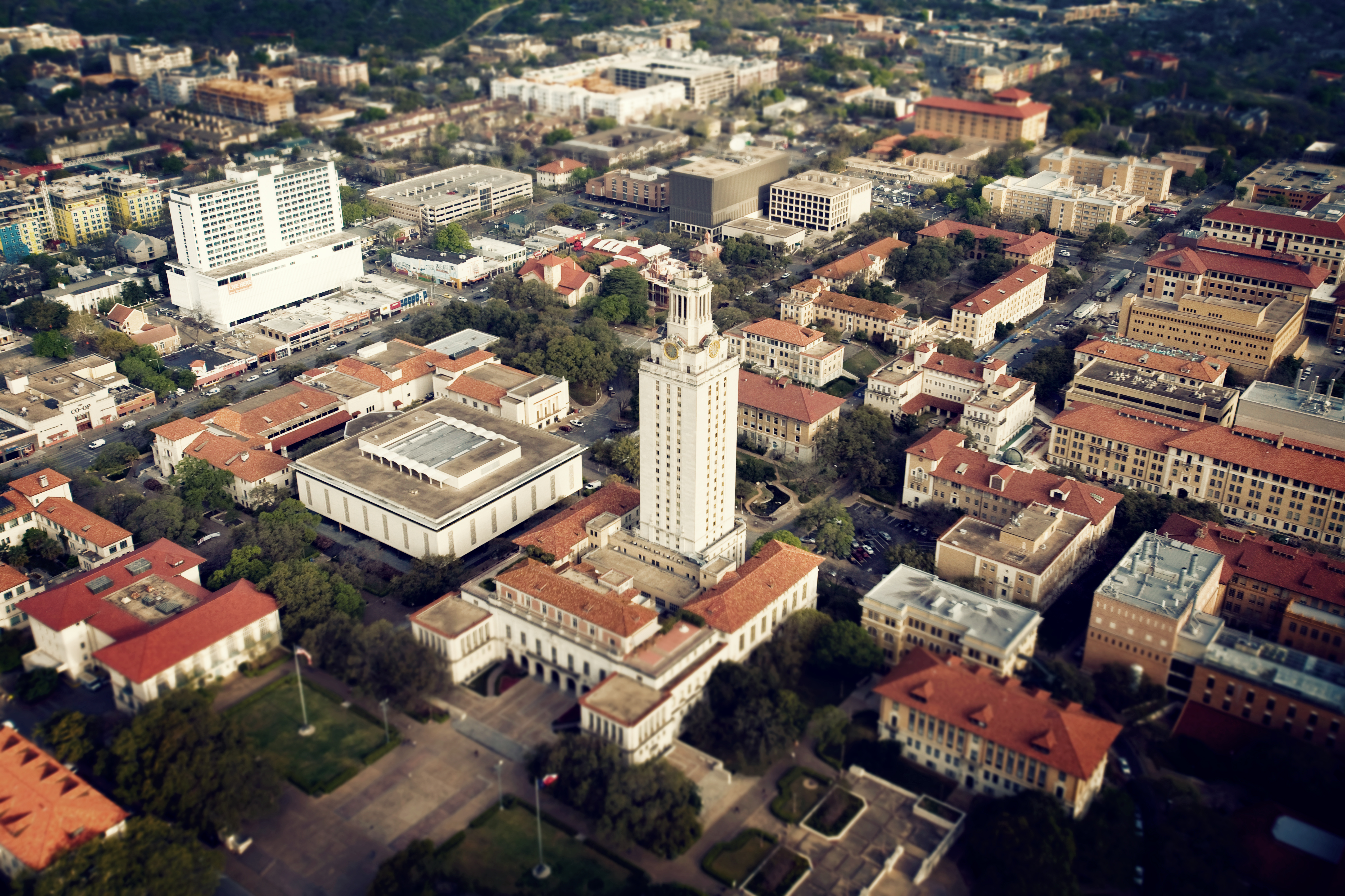 University of Texas Campus Aerial
